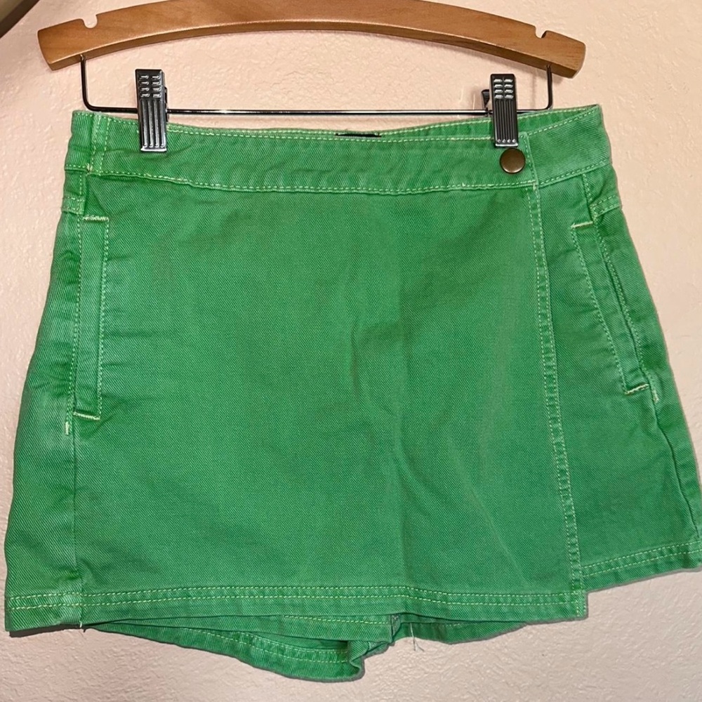 Green Women's Shorts